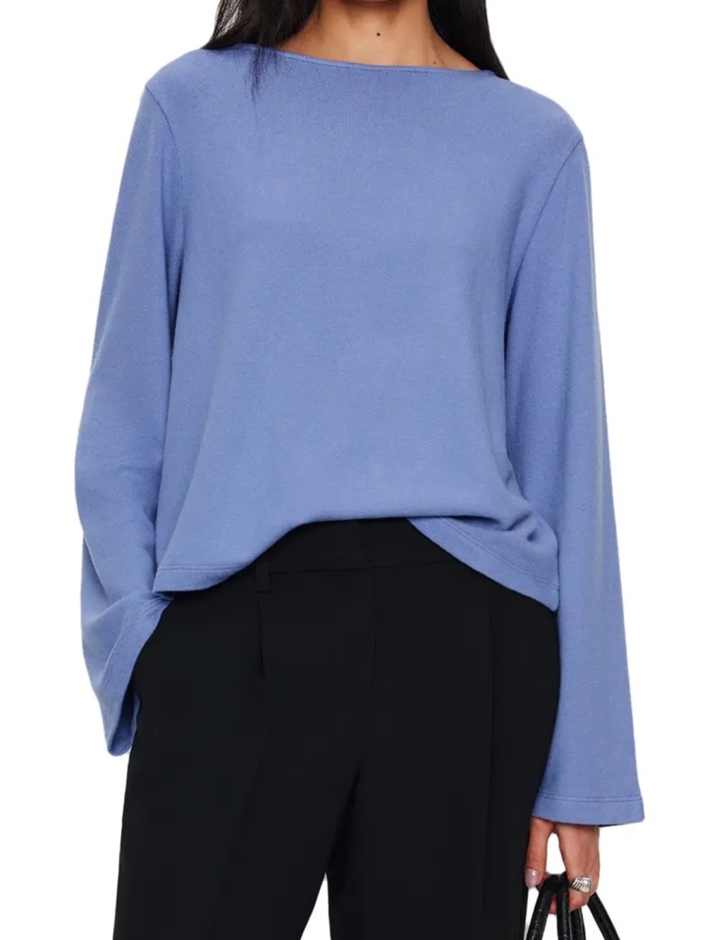 REFORMATION Eternity Knit Top - Neptune Blue